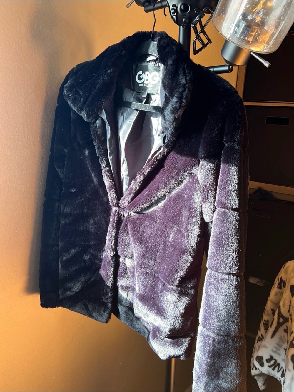 GBG LA Faux Fur Jacket